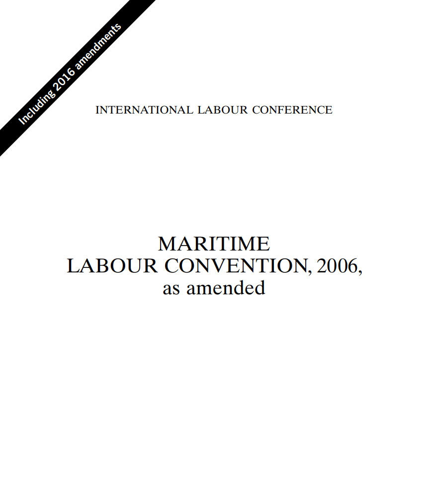 Maritime Labour Convention 2006 PDF Seaman Kowts Seafaring Guide